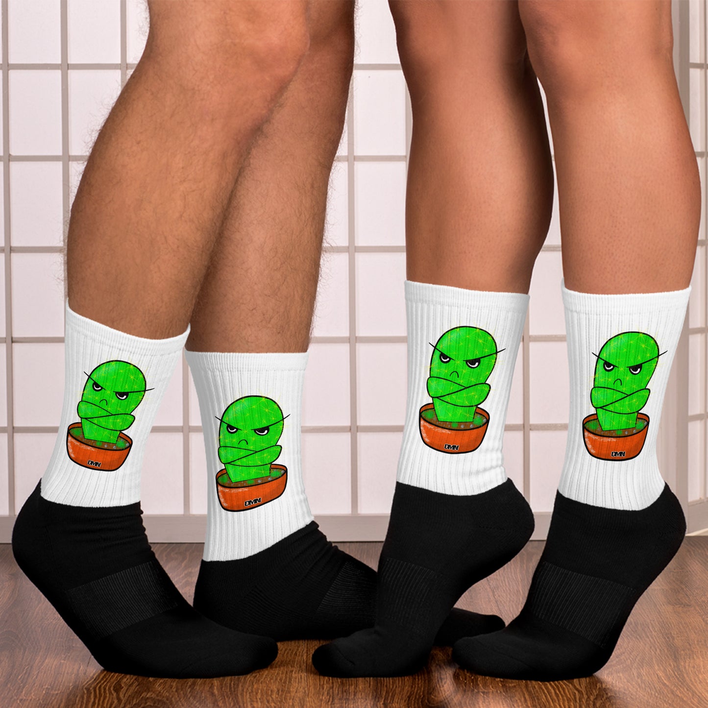 Pouty Cactus Socks