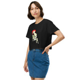 Mushroom Faerie Women’s crop top
