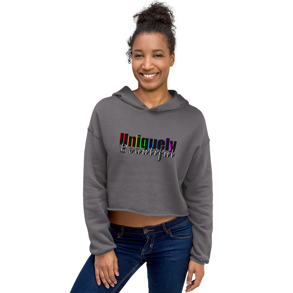 Uniquely Beautiful Crop Hoodie