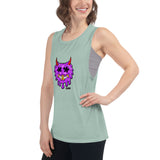 DMN Smiley Ladies’ Muscle Tank