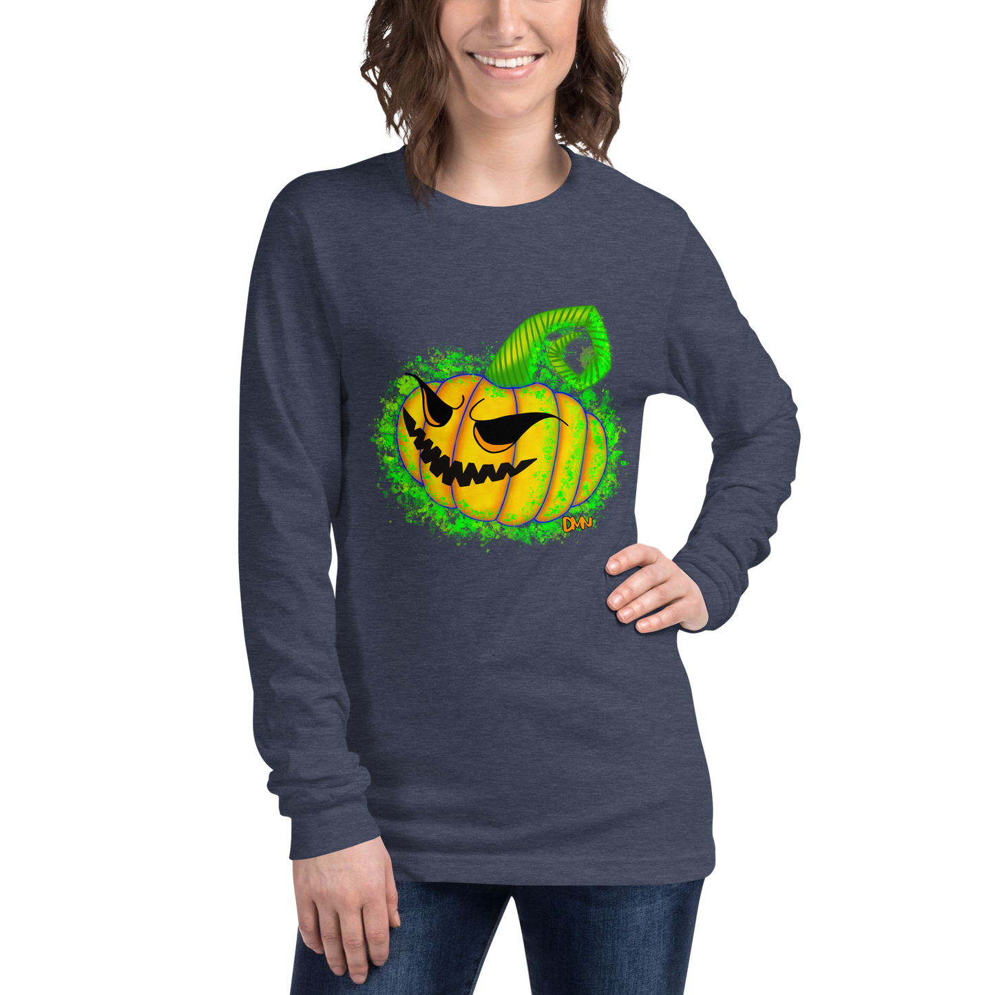 Jack o Lantern Unisex Long Sleeve Tee