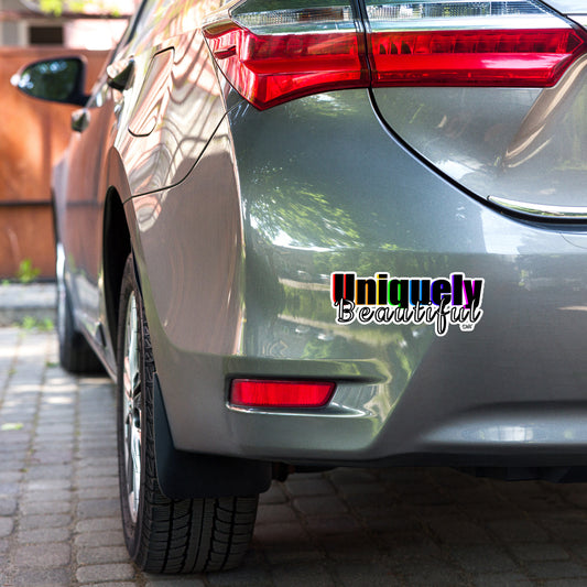 Uniquely Beautiful Bubble-free stickers