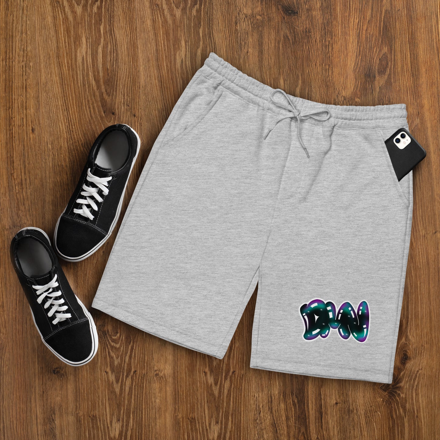 Bubble Logo Men's Fleece Shorts