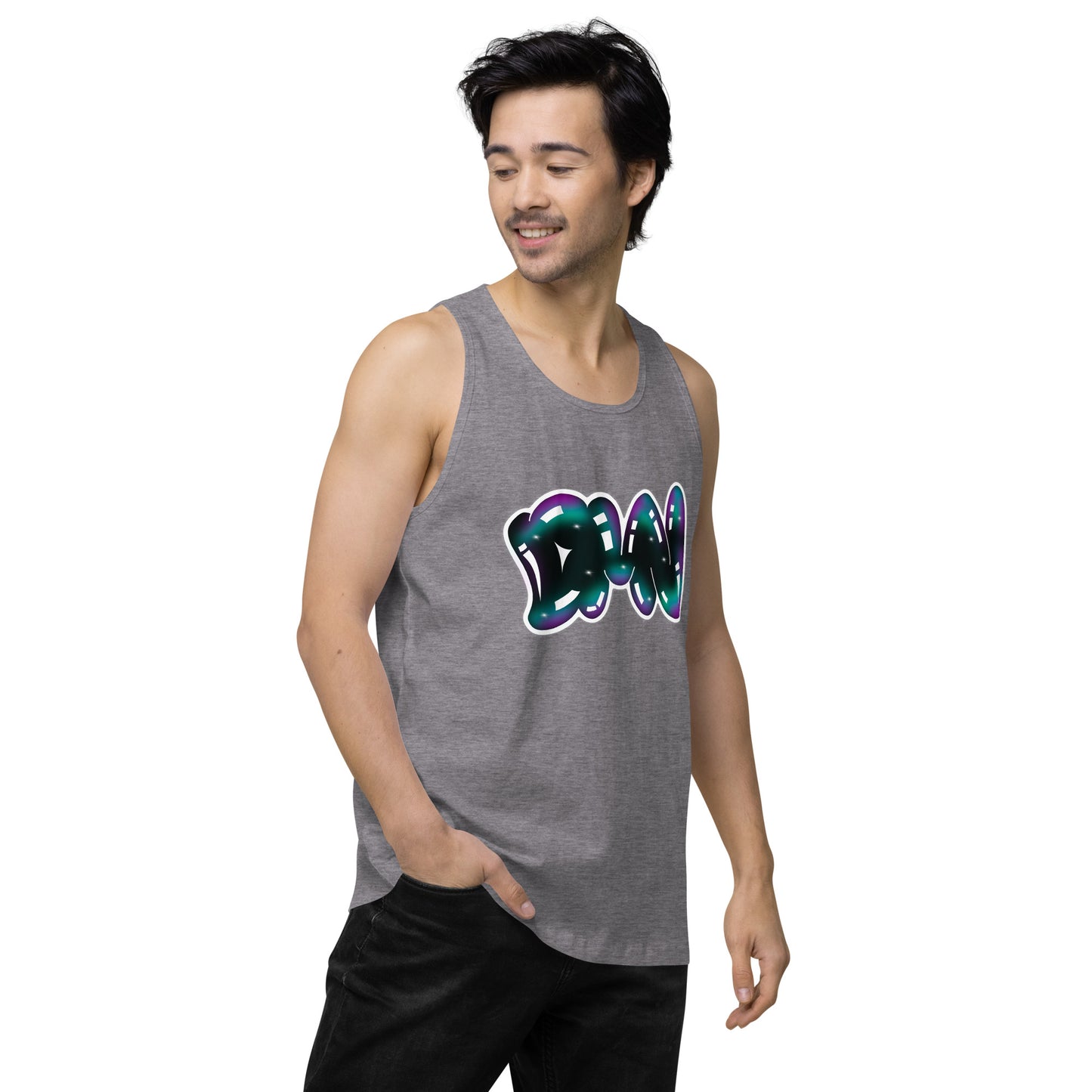 Men’s Bubble premium tank top