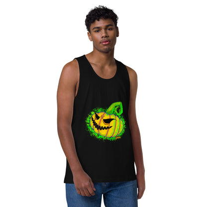 Jack o Lantern Men’s premium tank top