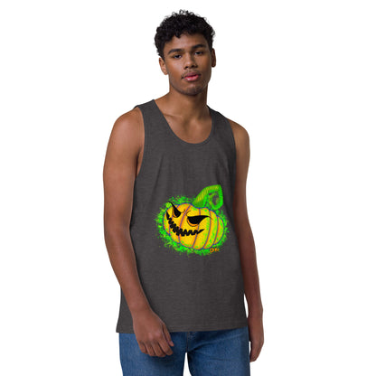 Jack o Lantern Men’s premium tank top