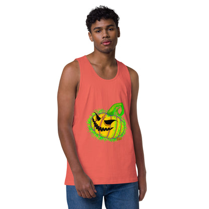 Jack o Lantern Men’s premium tank top