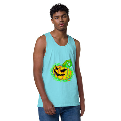 Jack o Lantern Men’s premium tank top