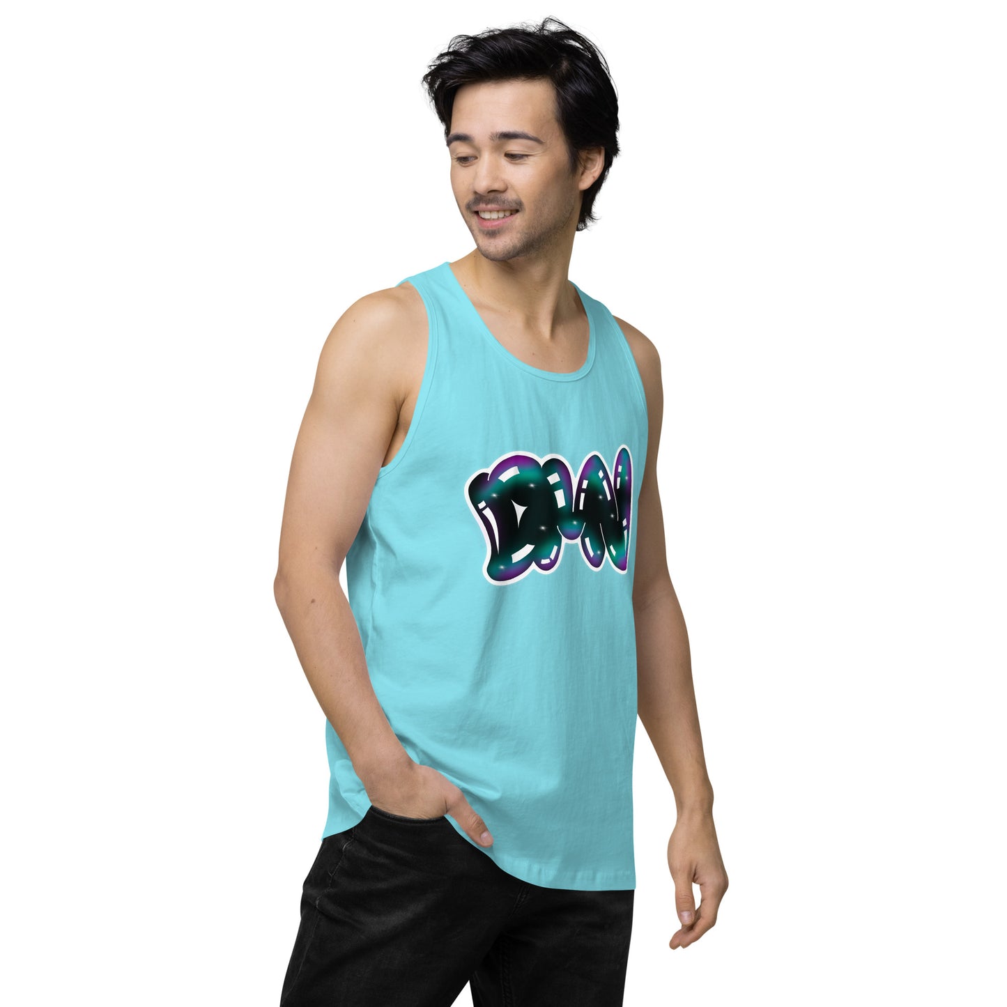 Men’s Bubble premium tank top