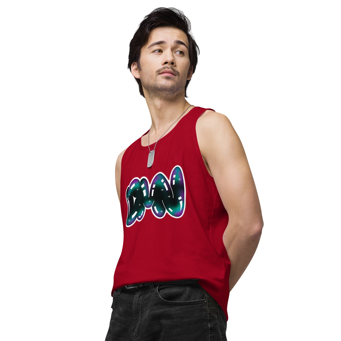Men’s Bubble premium tank top