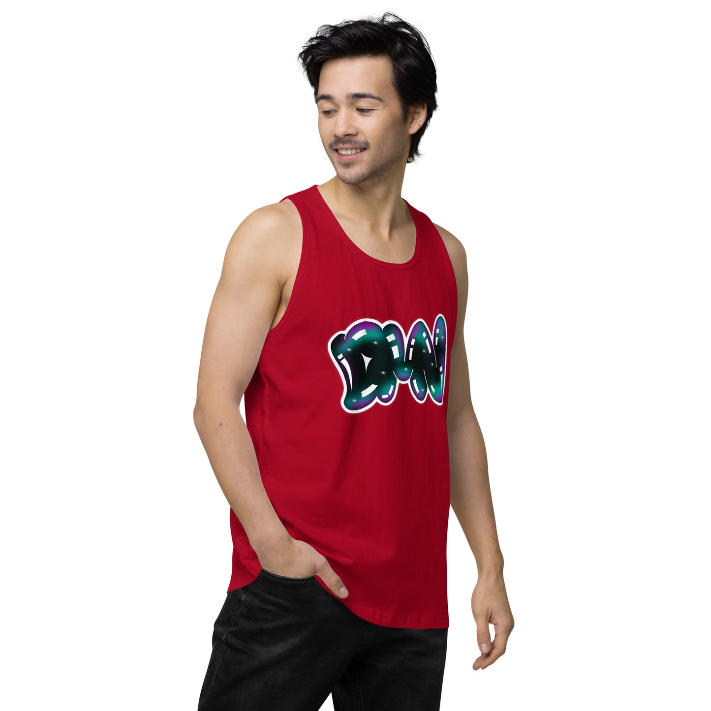 Men’s Bubble premium tank top