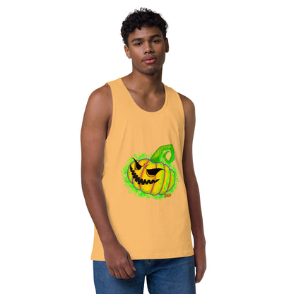 Jack o Lantern Men’s premium tank top