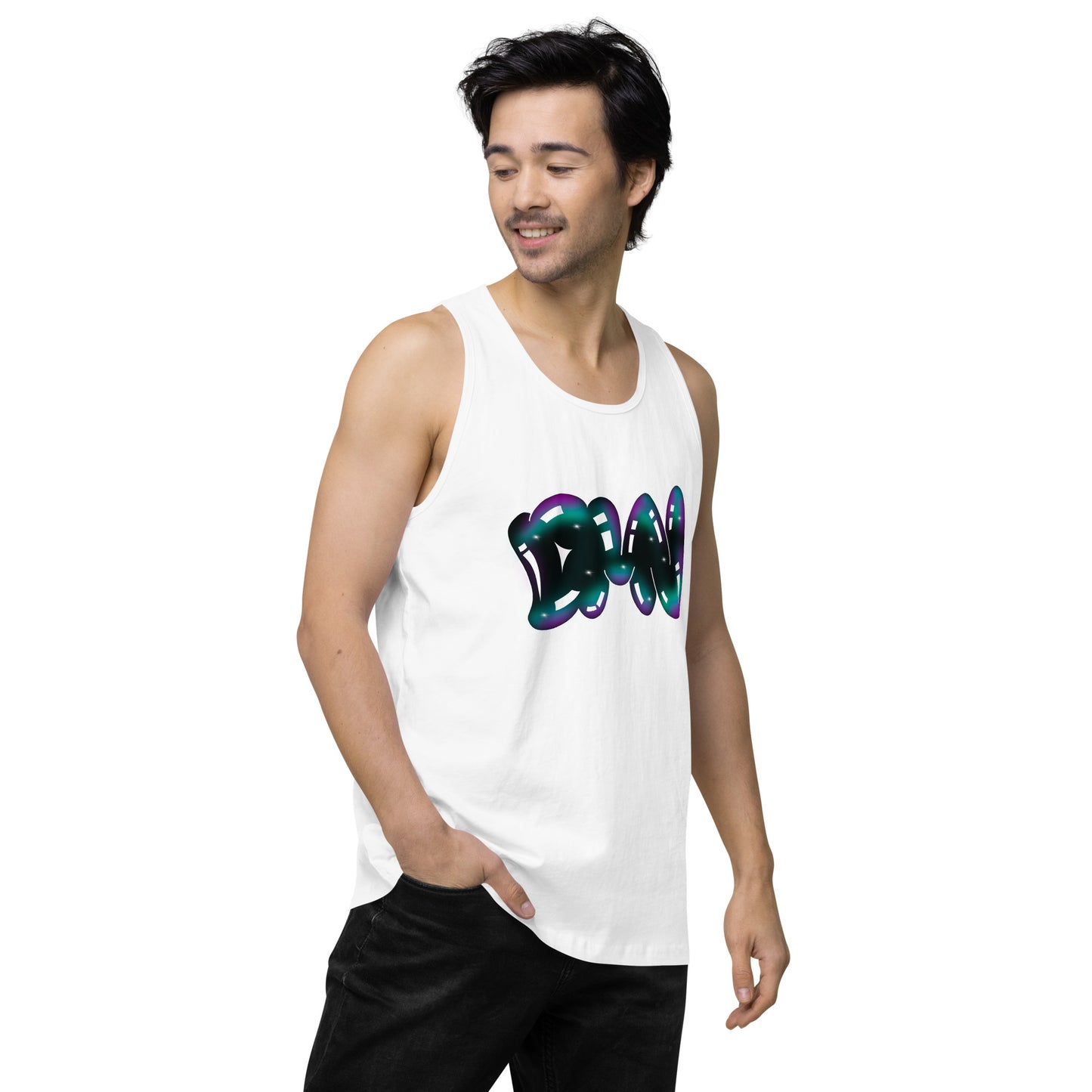 Men’s Bubble premium tank top