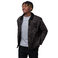 Diversity Made Niche Unisex denim sherpa jacket