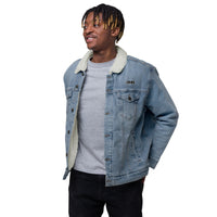 Diversity Made Niche Unisex denim sherpa jacket