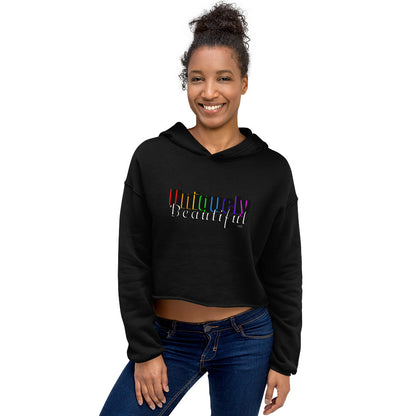 Uniquely Beautiful Crop Hoodie
