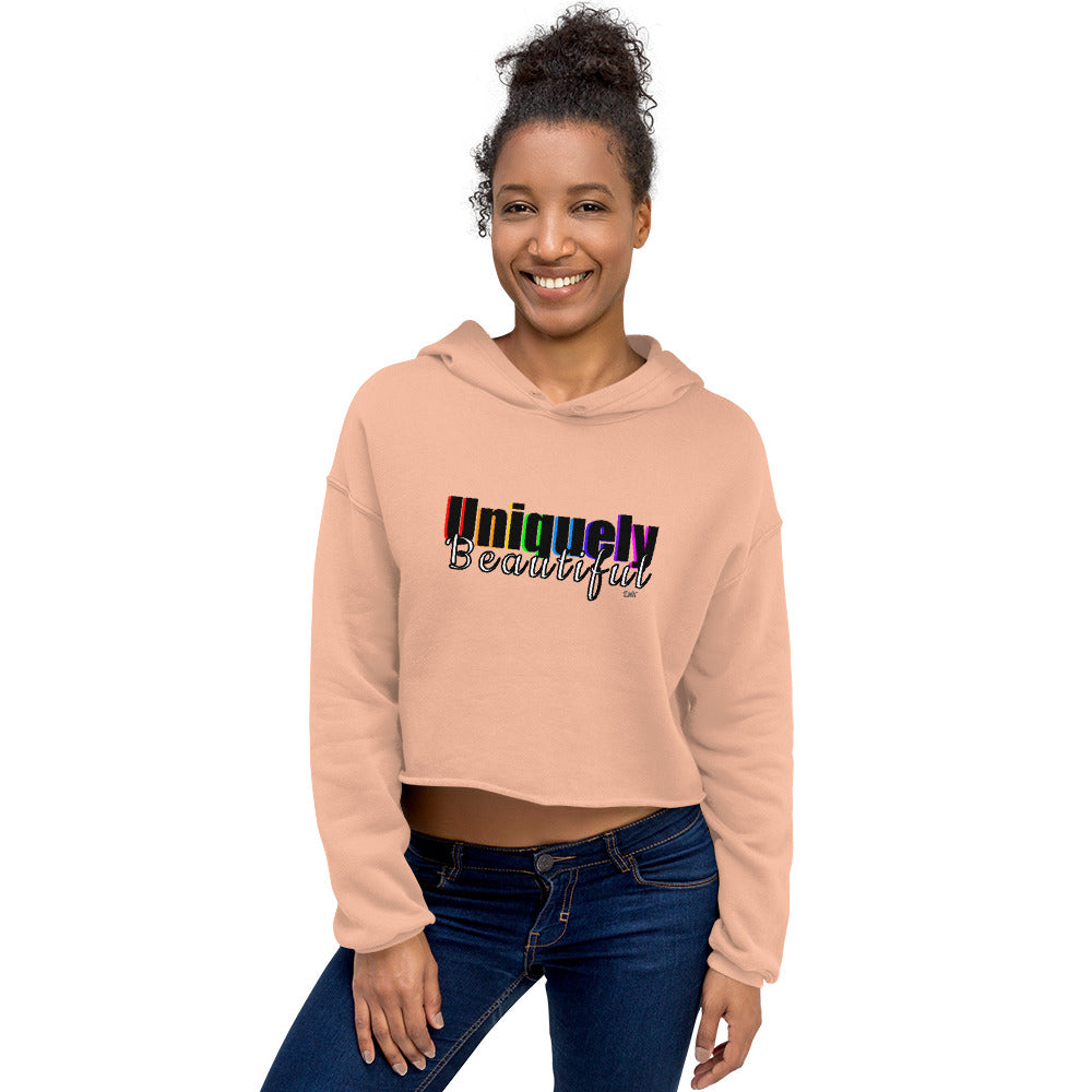 Uniquely Beautiful Crop Hoodie