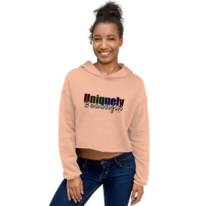 Uniquely Beautiful Crop Hoodie