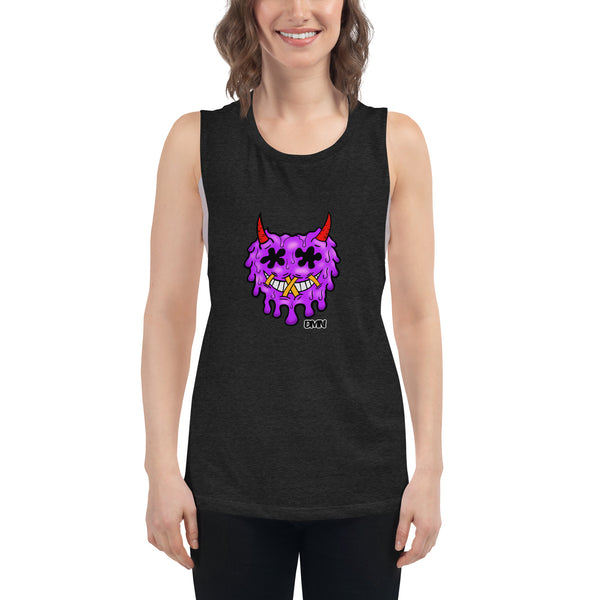 DMN Smiley Ladies’ Muscle Tank