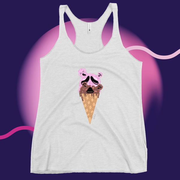 Women's Ice Scream Racerback Tank