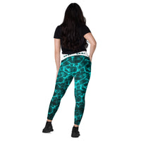 Dark Ocean Leggings with pockets