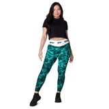 Dark Ocean Leggings with pockets