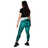 Dark Ocean Leggings with pockets