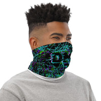 Cyber-Glitch Neck Gaiter