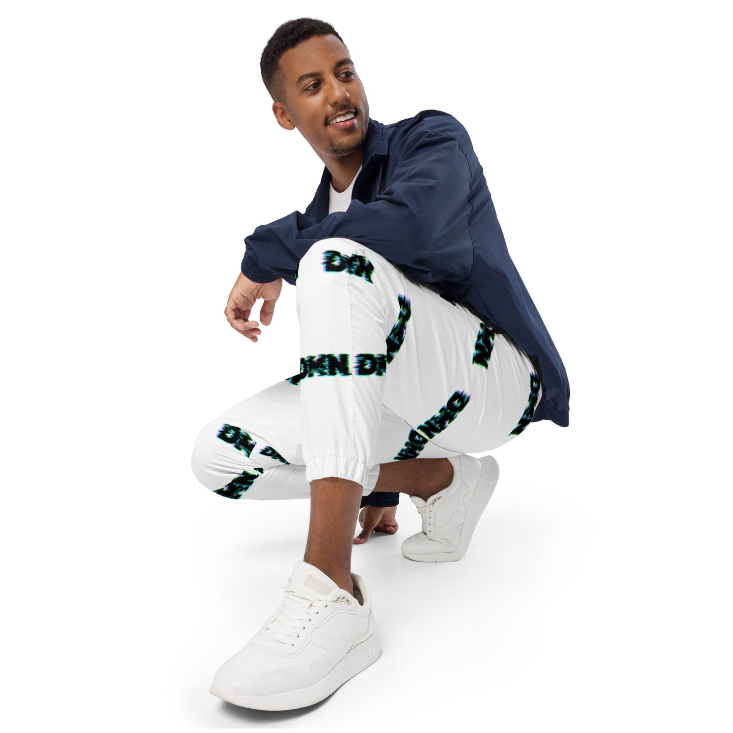 Cyber-Glitch Unisex track pants