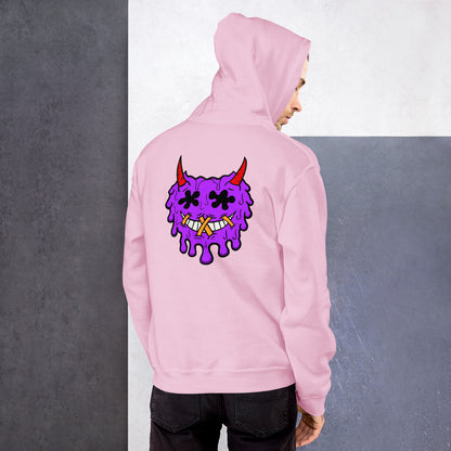Devil Emoji Hoodie back design (unisex)