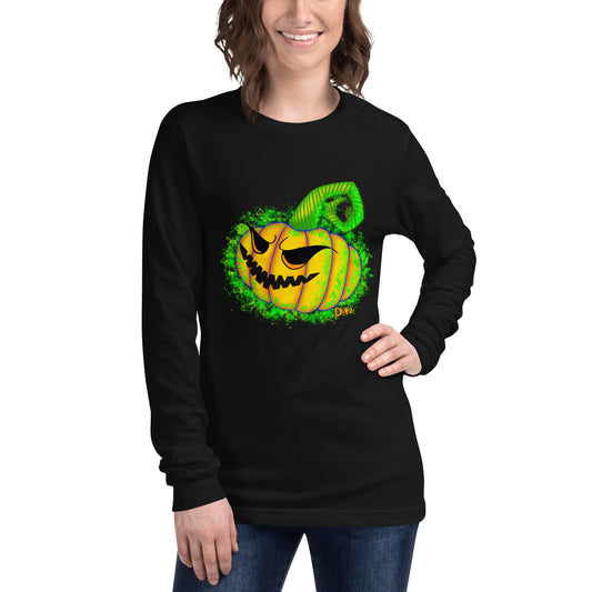 Jack o Lantern Unisex Long Sleeve Tee