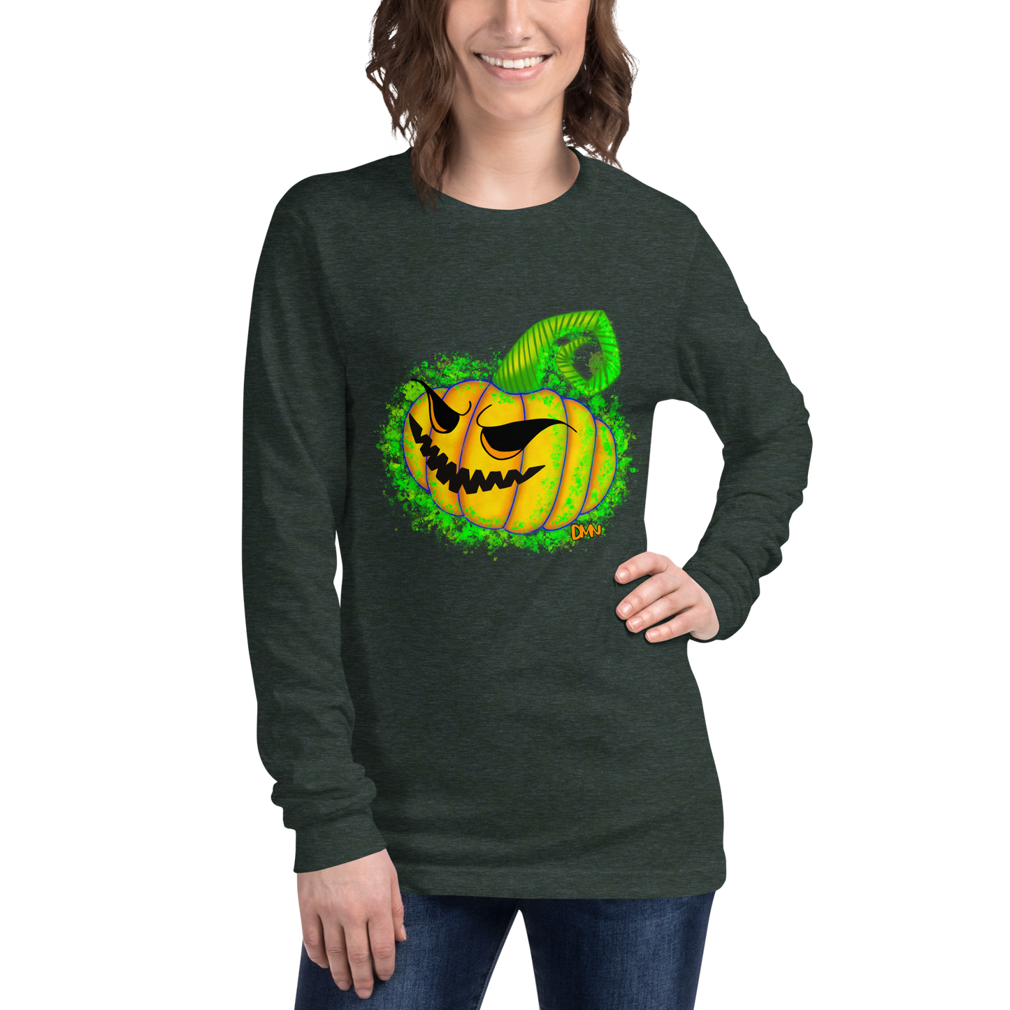 Jack o Lantern Unisex Long Sleeve Tee