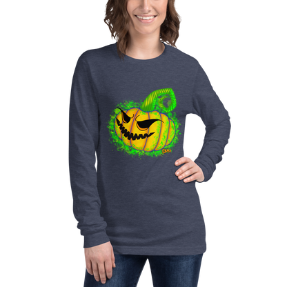 Jack o Lantern Unisex Long Sleeve Tee