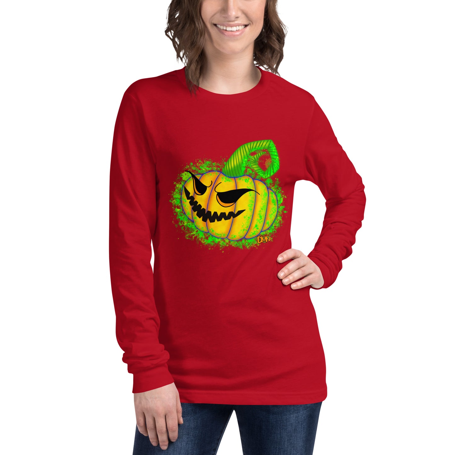 Jack o Lantern Unisex Long Sleeve Tee