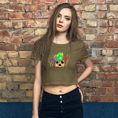Trip-Up Women's Crop Top